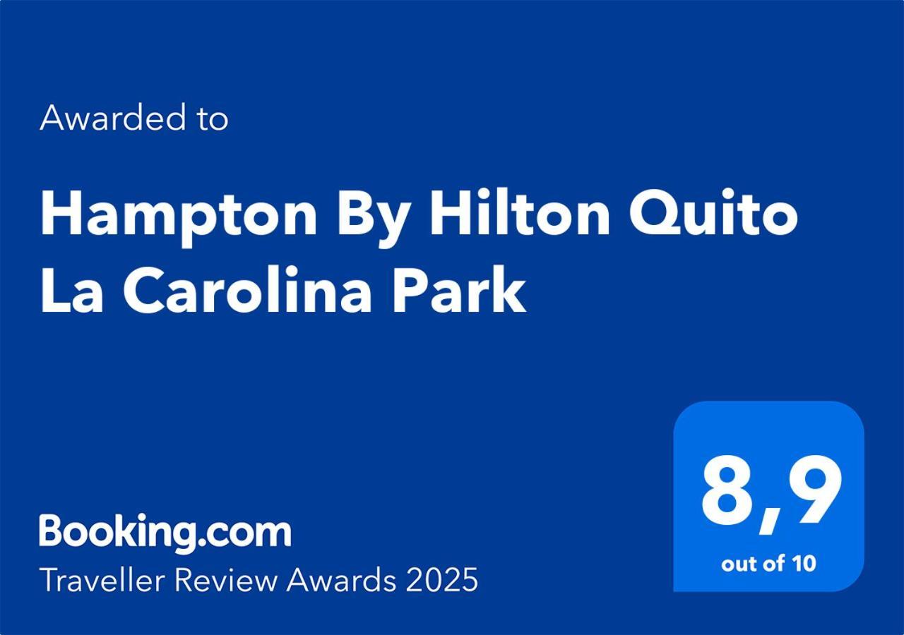 Hampton By Hilton Quito La Carolina Park Otel Dış mekan fotoğraf
